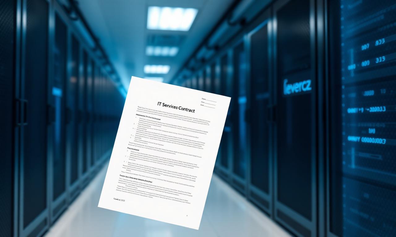 SaaS-/Software-Abonnementvertrag — Beispielbild