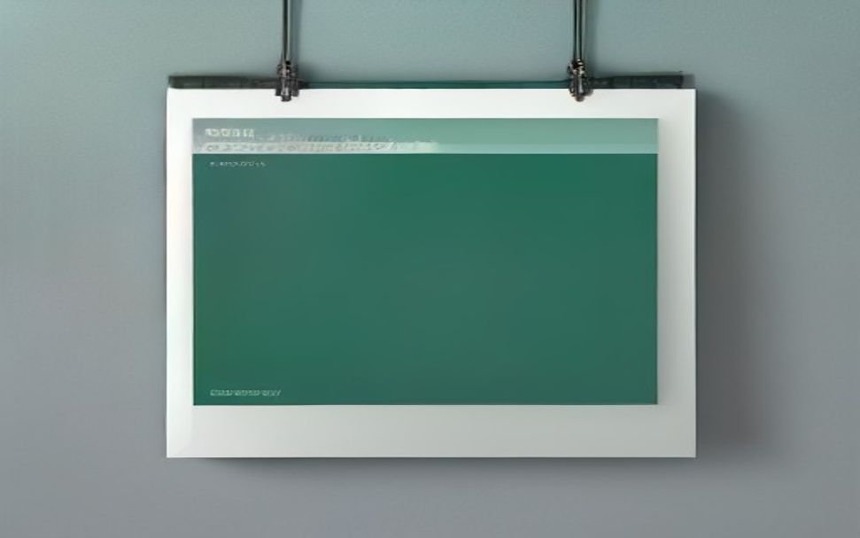 Ein aufgeschlagener Wandkalender in kaltem Licht, drei Wochen sind als dunkler Block hervorgehoben, der Rest liegt im Schatten.