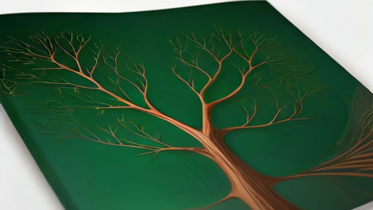 Una copertina verde scuro su cui un albero color rame si dirama in tanti rami sottili.